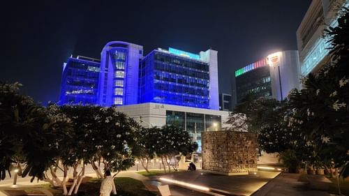 bandra mumbai seen at night time