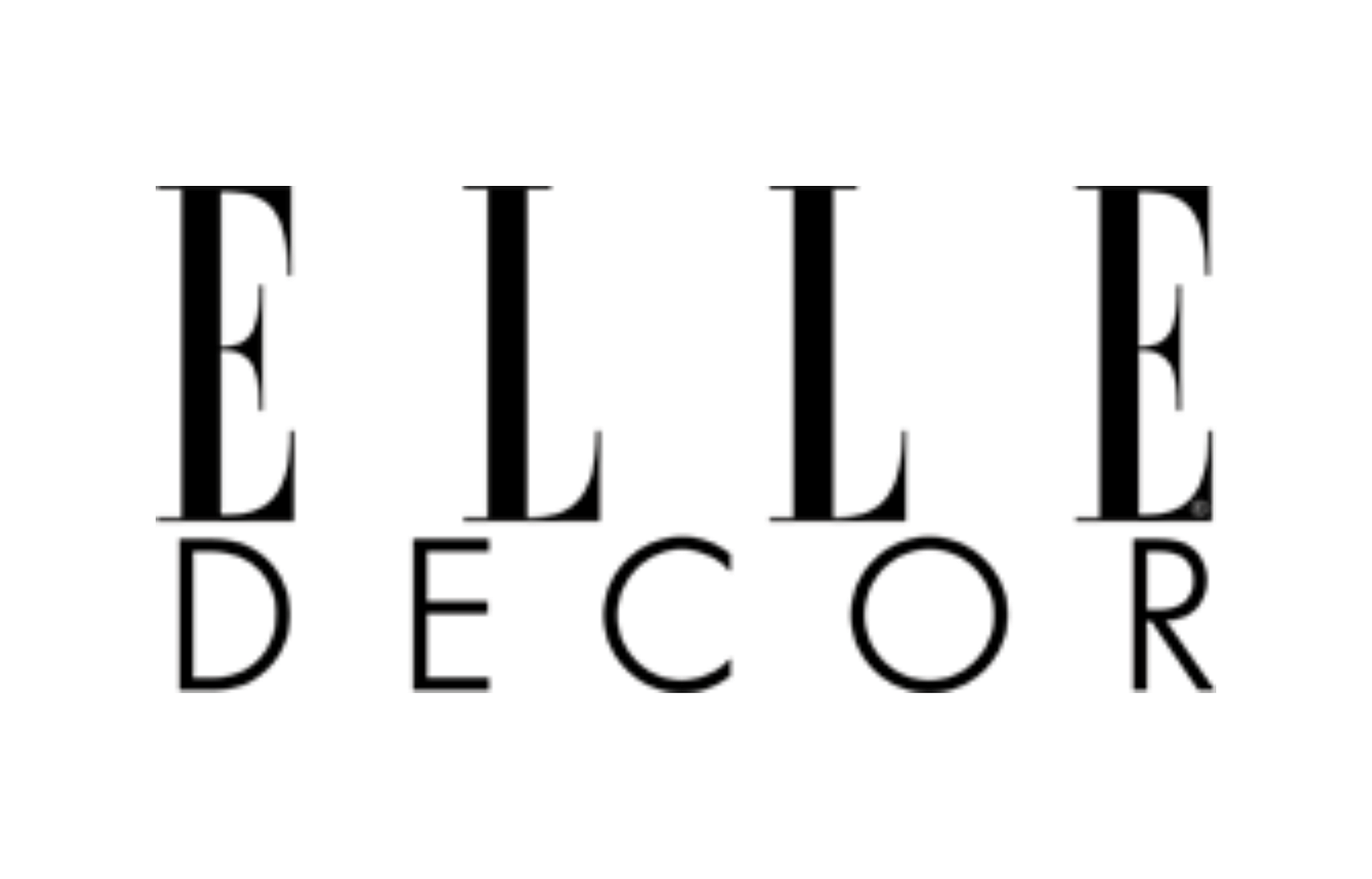 A logo of the Elle Decor