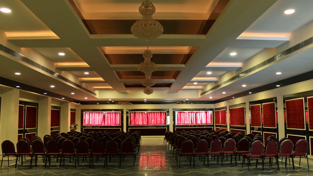 Crystal Palm Banquet Hall, a premier wedding venue at The Palm Resort, Bhilwara
