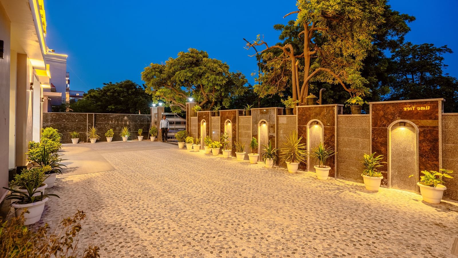 Lime Tree Hotels Building Noida Parking