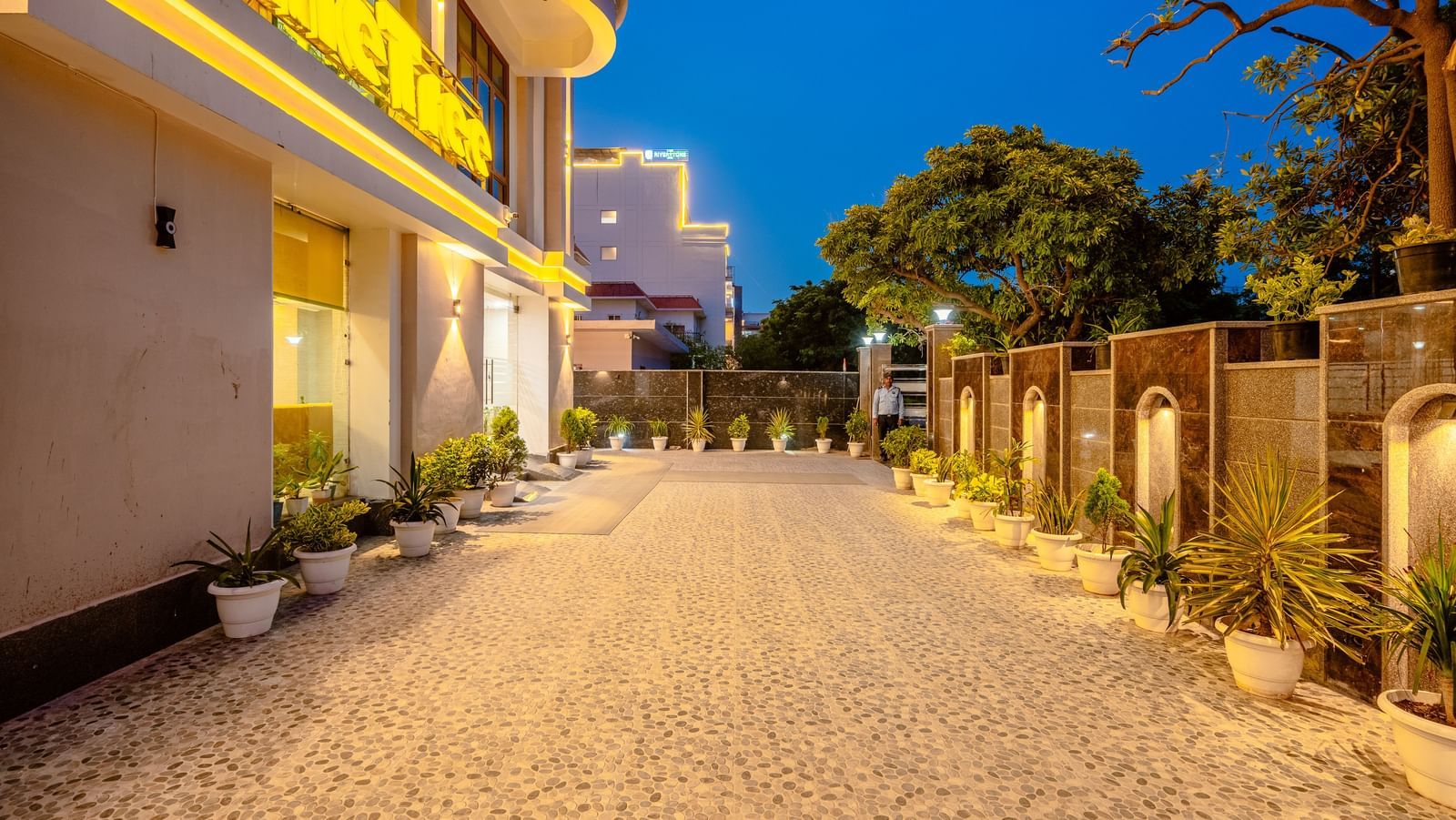 Lime Tree Hotels Building Noida Parking