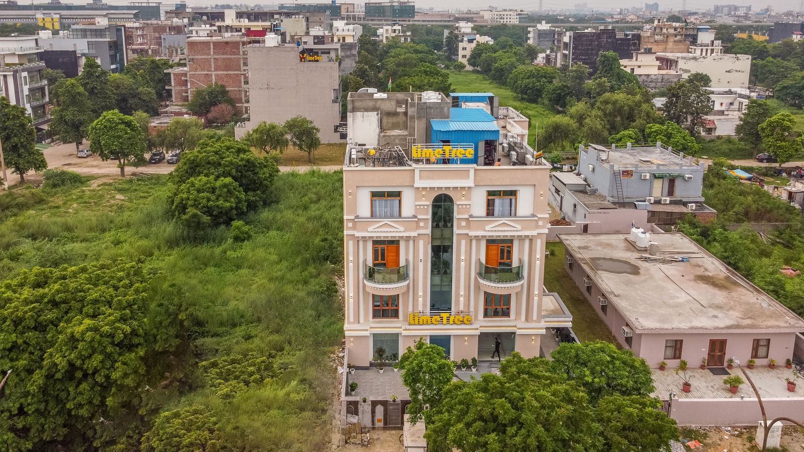 Lime Tree Hotels Noida Building