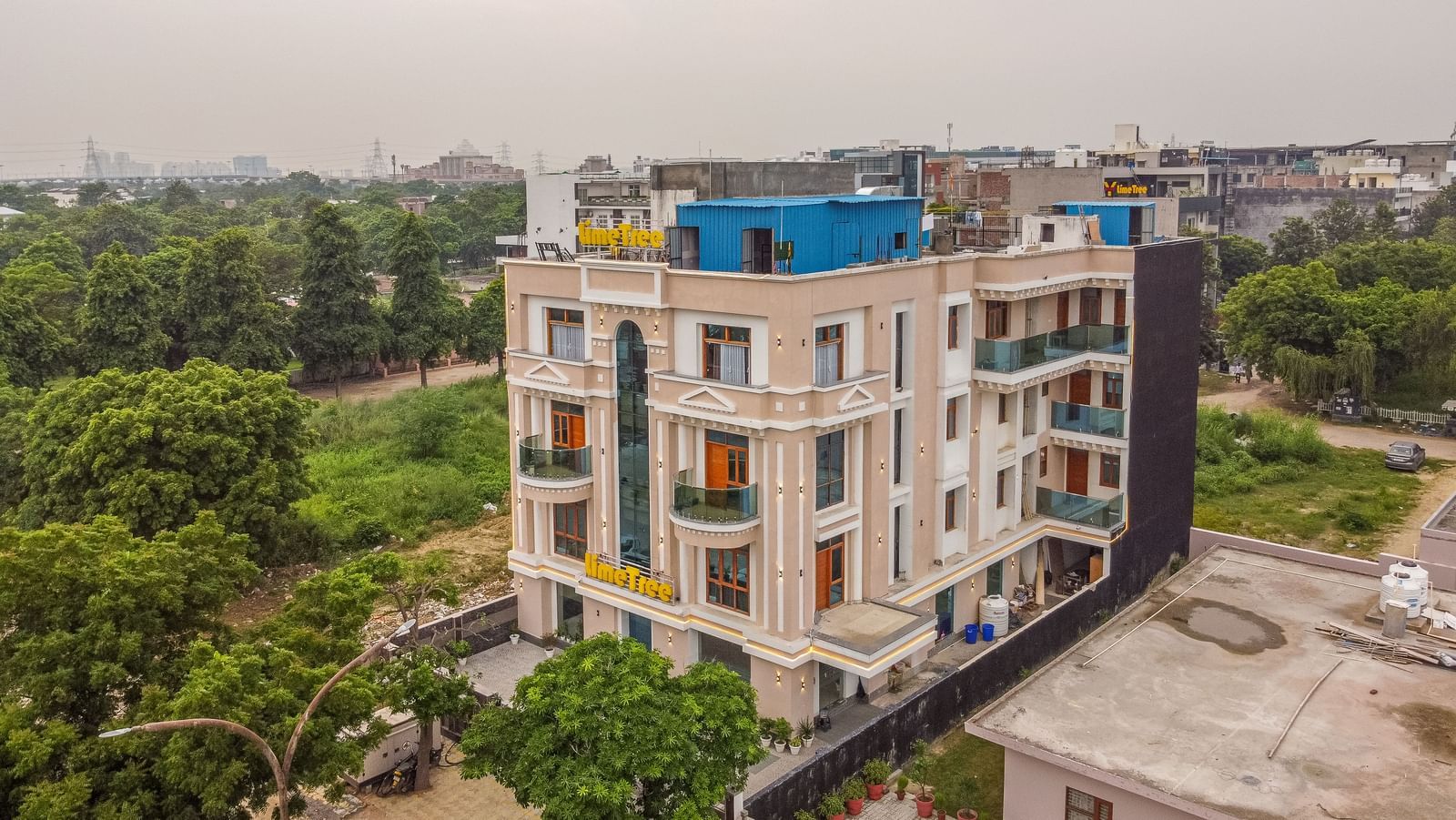 Lime Tree Hotels Noida Building