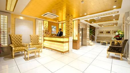 Hotel Swaran Palace, Karol Bagh, New Delhi New Delhi reception lobby 6 Hotel Swaran Palace Karol Bagh New Delhi