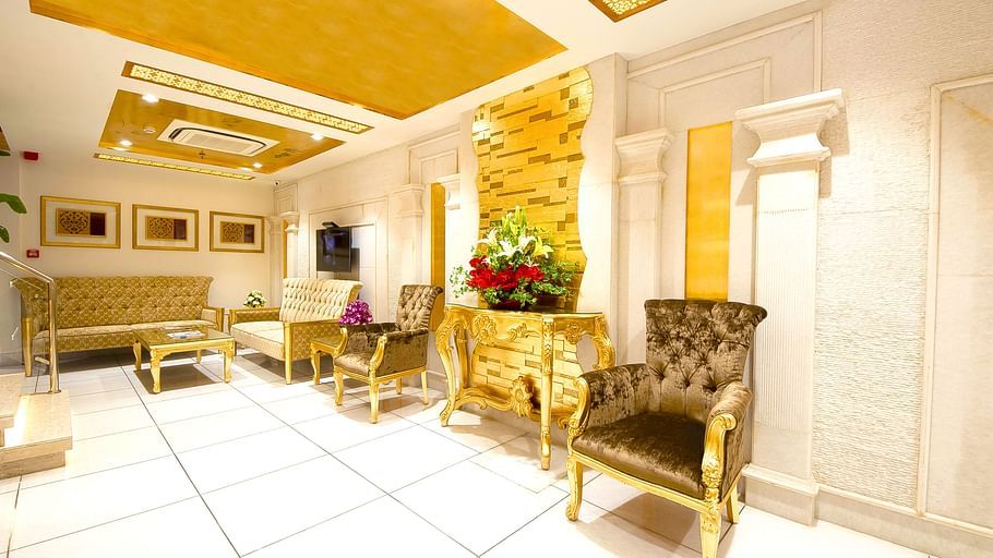 Hotel Swaran Palace, Karol Bagh, New Delhi New Delhi reception lobby 5 Hotel Swaran Palace Karol Bagh New Delhi