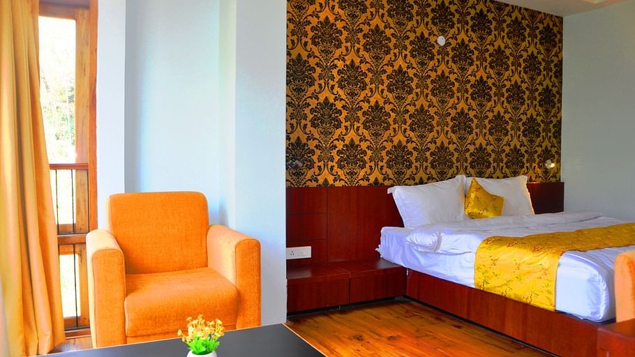 The Golden Crest Hotel Gangtok Gangtok Executive Rooms from window view