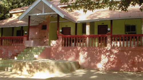 exterior facade of one of the Cottages at Adamo Matheran - Village 1