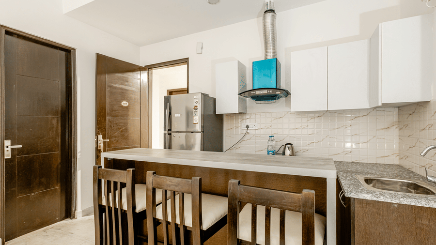 Dinning counter at Lime Tree