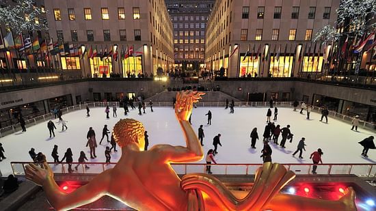 Rockefeller Center Ice Skaters
