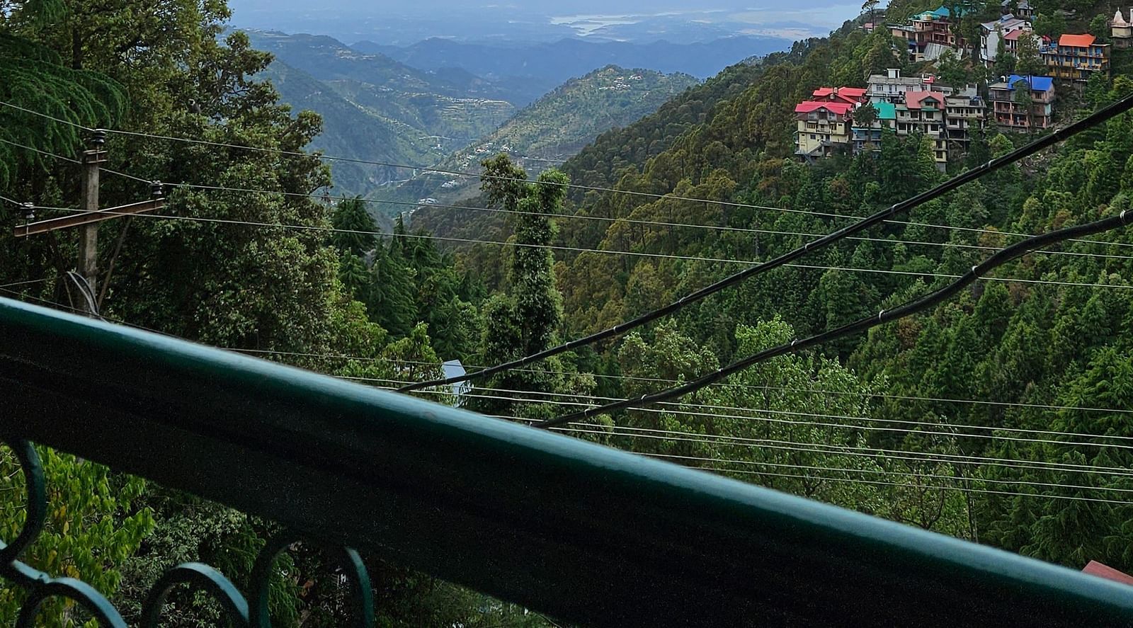 Mountain view from the balcony | Mongas Hotel & Resort, Dalhousie