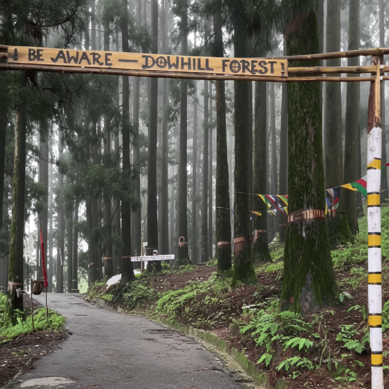 kurseong pine forrest