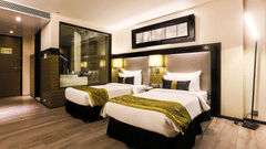 The Empresa Boutique Hotel - twin beds offered at the Twin Executive Room in Andheri