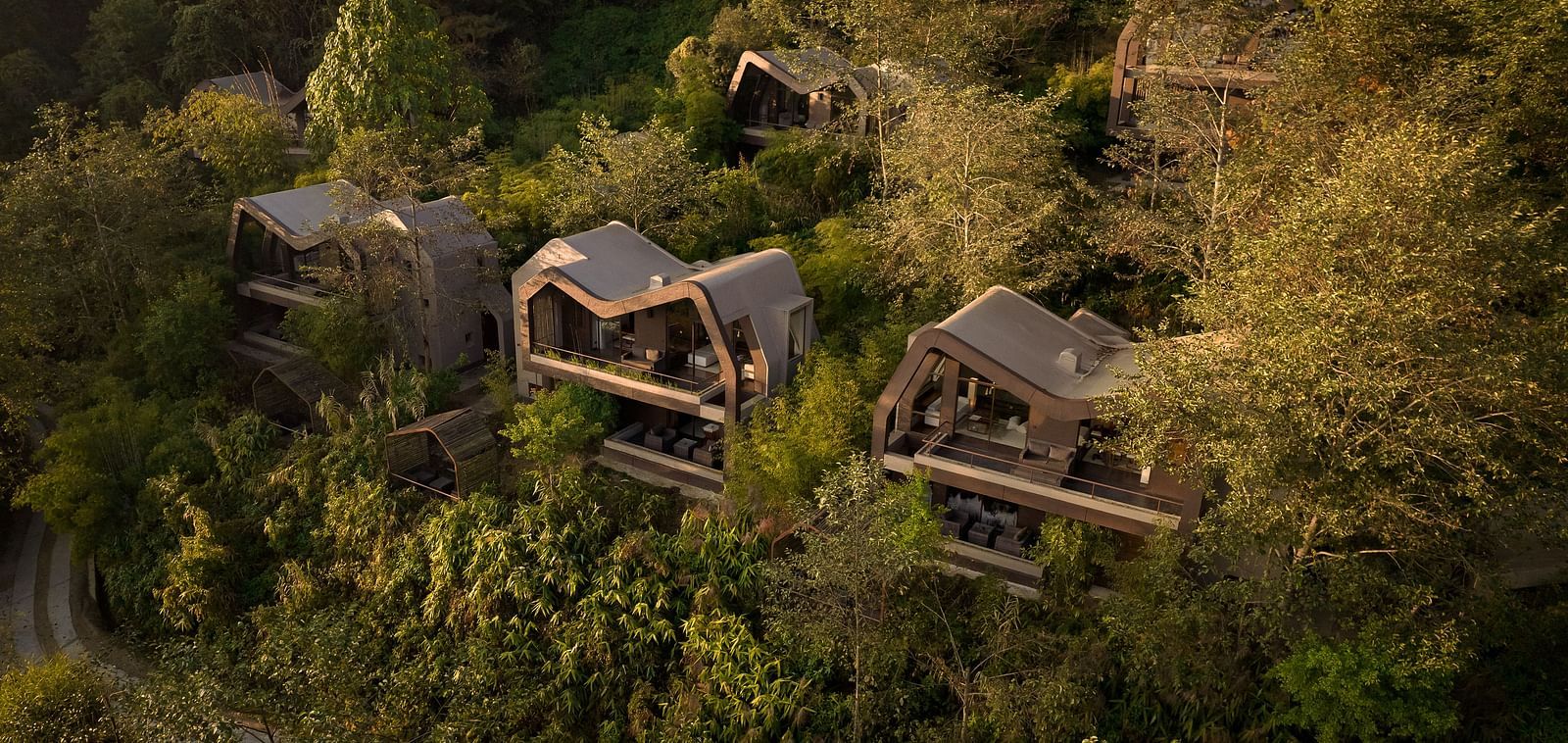 Three small villas amidst the trees | Kavya Resort and Spa, Nagarkot