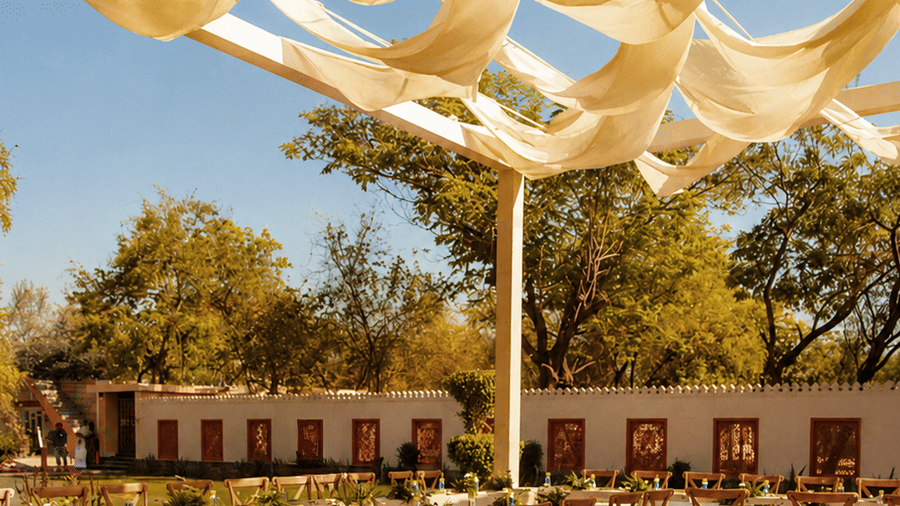 Celebration Lawns - Decor - Outdoor Lunch -Set up