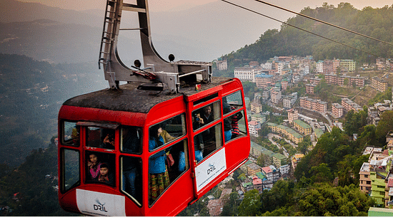 ropeway at gangtok