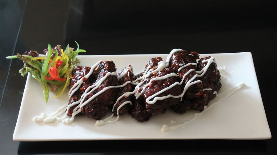 alt-text Chinese non veg dish on a plate