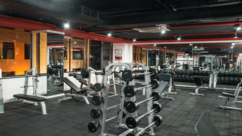 GYM at Hotel Daspalla Hyderabad