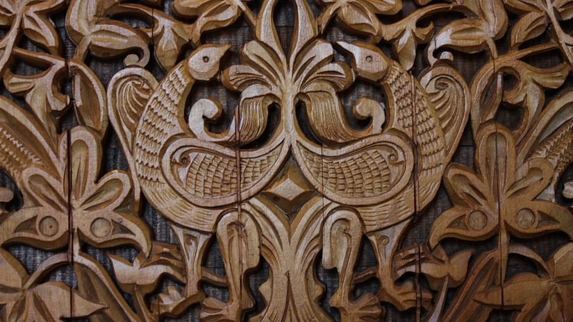 Woodcarving of Meghalaya