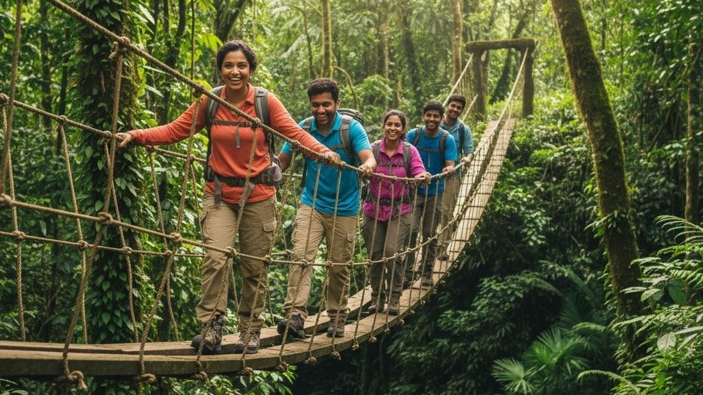 corporate team outing adventure resort near Mumbai
