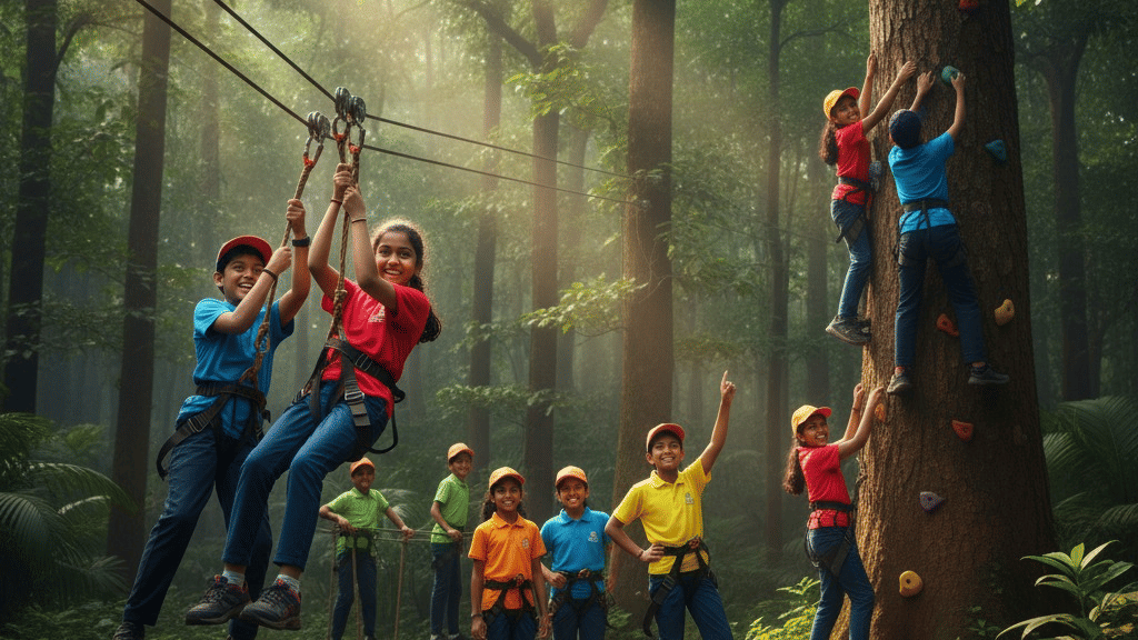 Nature Trails resort for school trips from Mumbai and Pune