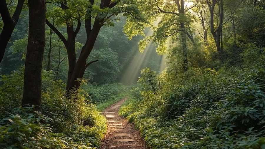  Teak forest walk Maharashtra