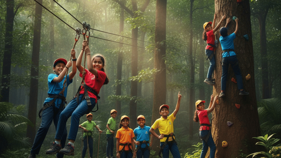 Nature Trails resort for school trips from Mumbai and Pune