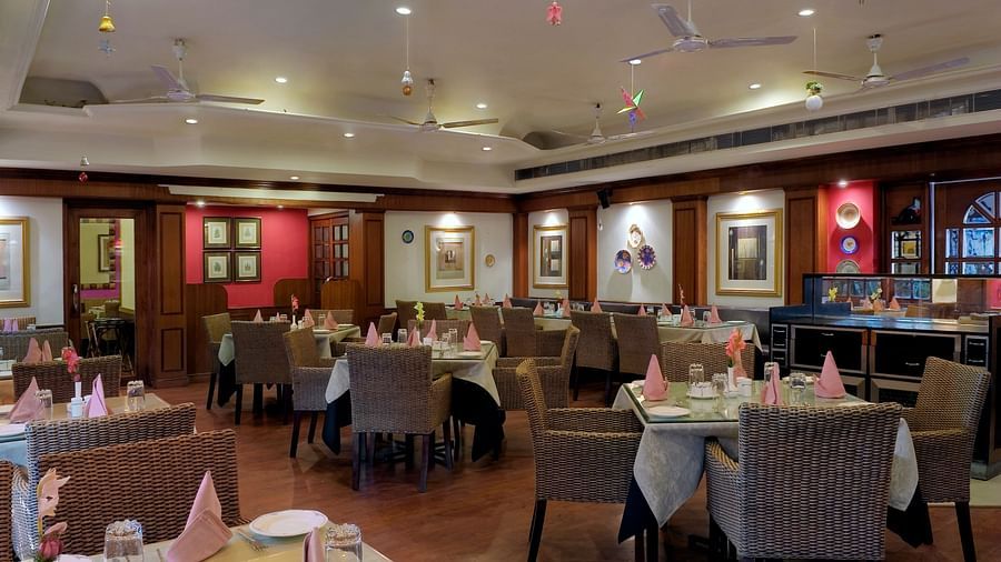 indoor seating space at the restaurant - Mayfair, Rourkela