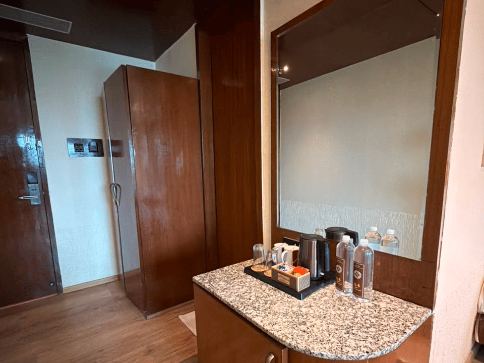 Family Room, Vanity counter and wardrobe