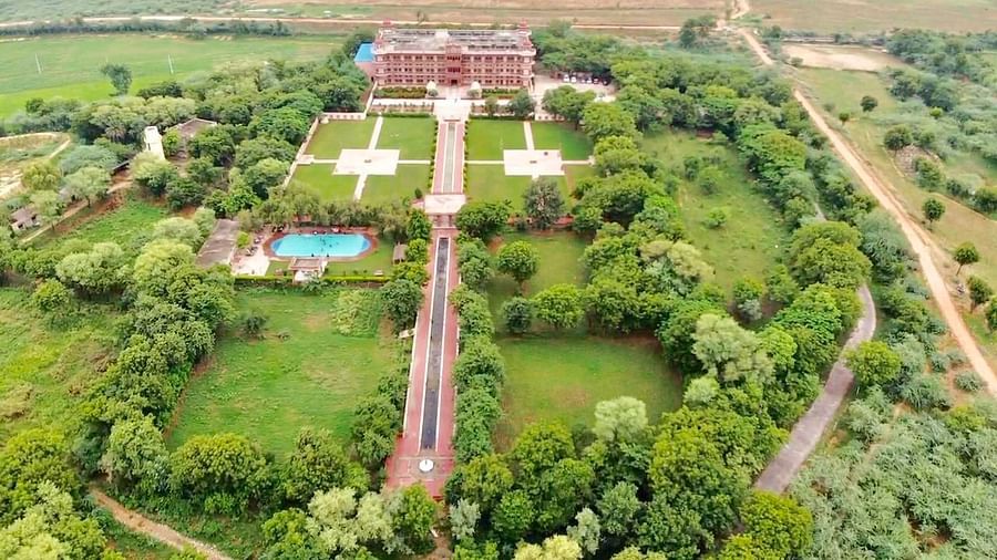 Drone - Shot Aerial View Umaid Palace
