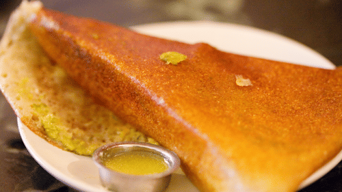 Dosa and ghee Davanam Sarovar Bangalore