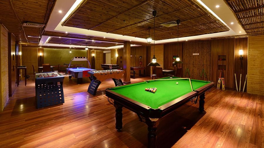 pool table at our resort in Pushkar