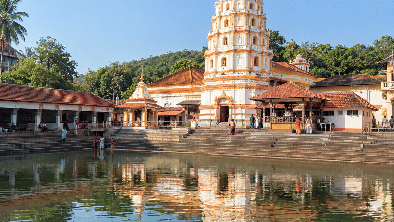 Temples in Ponda Goa itinerary Shri Mangesh Nature Trails Rock Valley
