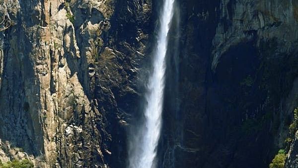close view of a fall