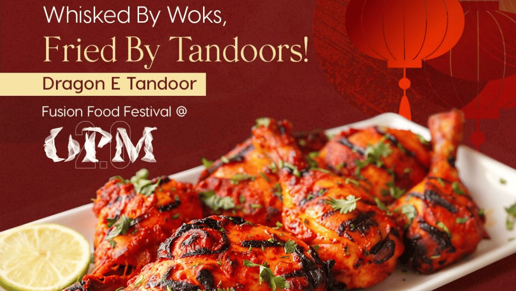 Weekend dining event Fired by Tandoor featuring grilled dishes at Accord Metropolitan.