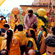 An event space with several people performing rituals. | Hotel Devnadi, Haridwar