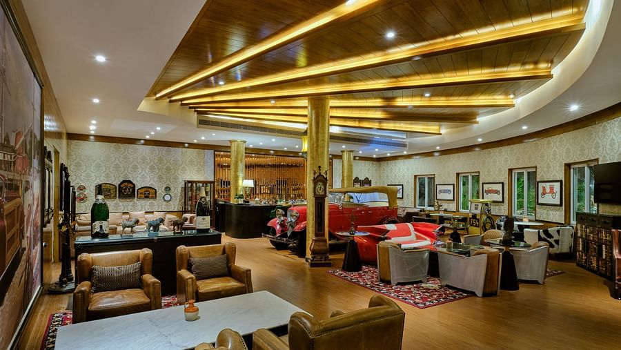 indoor seating space at the bar - Mayfair Tea Resort, Siliguri   1