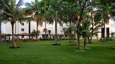 Evoma Hotel, K R Puram, Bangalore Bangalore Lawn Evoma Hotel K R Puram Bangalore