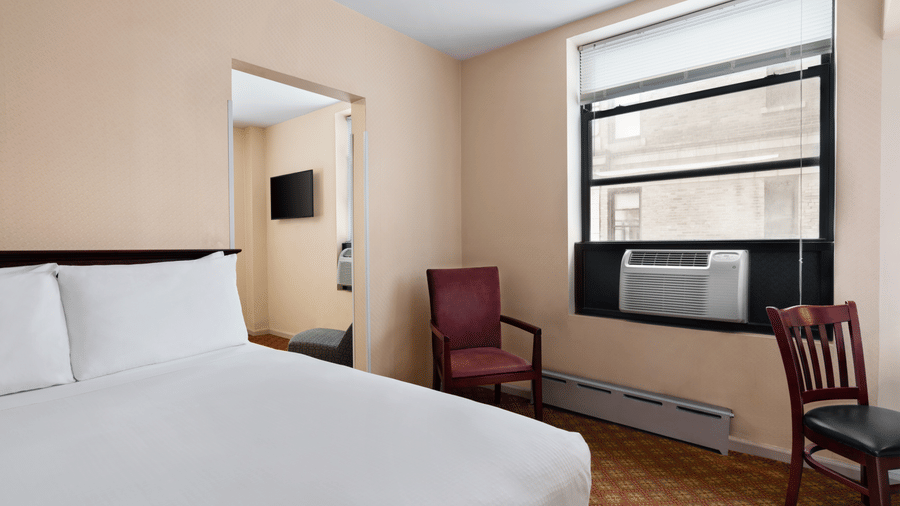 Modern Rooms with a chair and a window