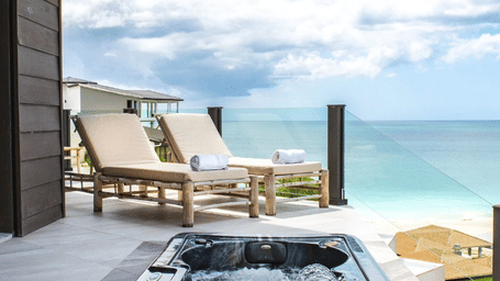 enhance your wellness retreat in antigua with a private jacuzzi