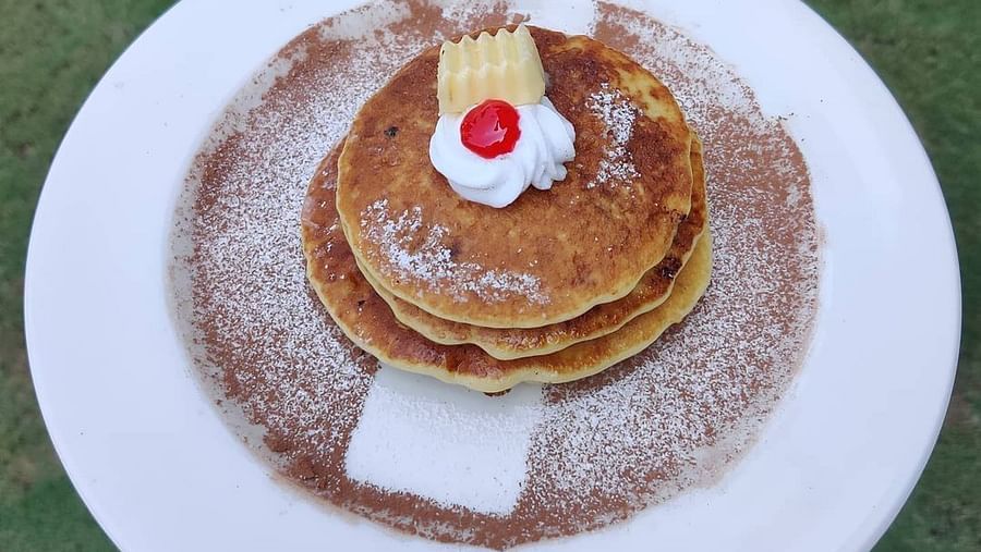 Pancake served at a Lonavala restaurant and bar - Rhythm Lonavala