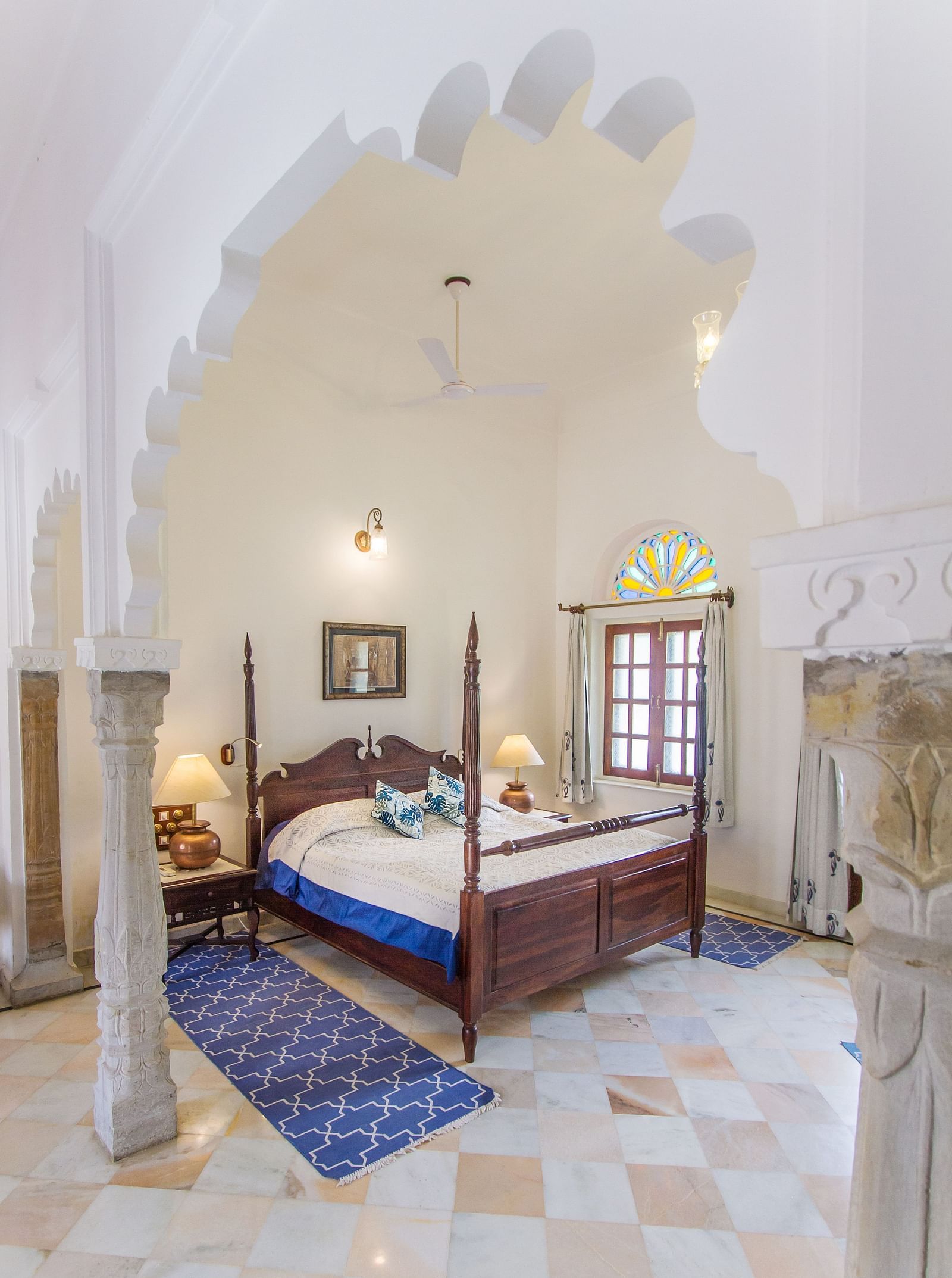 Deluxe suite with a double bed