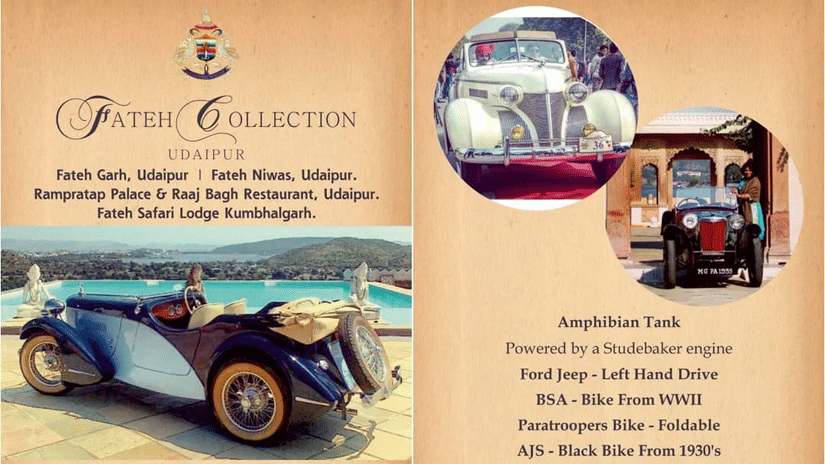 Vintage Car Museum at Fateh Vilas