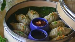 a box full of momos - polo floatel kolkata