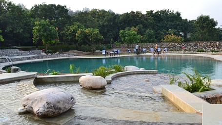 Tiger Camp Resort, Corbett Ramnagar Habitat Hotels- Poolside images 1