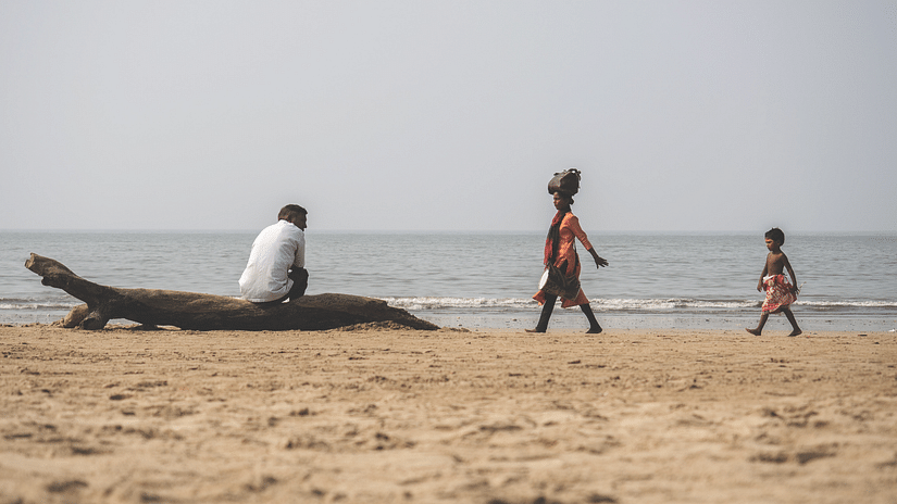 View of Beach in Mumbai 