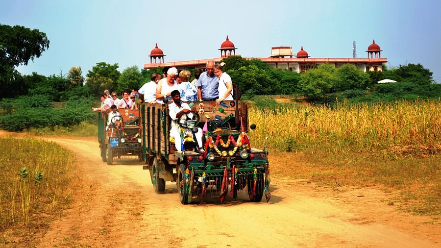 Juggad Ride at Umaid Palace Hotel Kalakho Dausa Rajasthan