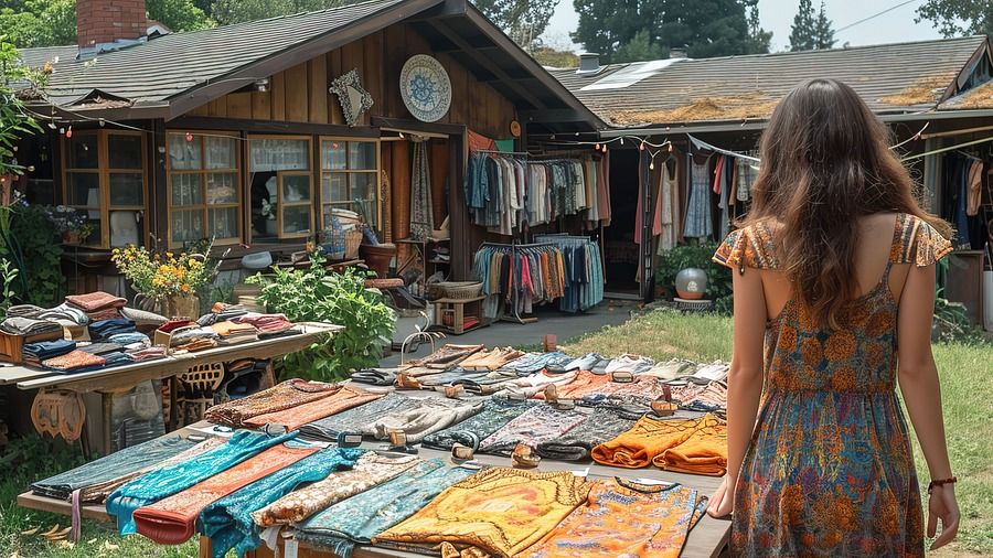 realistic-scene-neighborhood-yard-sale-with-miscellaneous-items