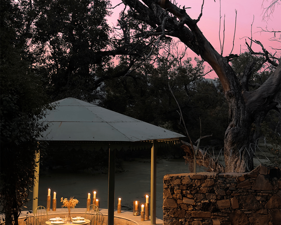 RIver Dinner-Surya Bagh - Boutique Hotels in Ajabgarh Rajasthan