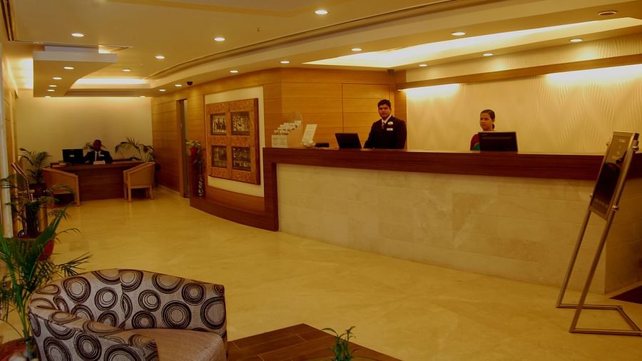 IRA Bhubaneswar Hotel Bhubaneswar Reception Area of IRA Hotel Bhubaneswar
