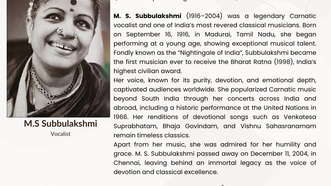 Subbulakshmi